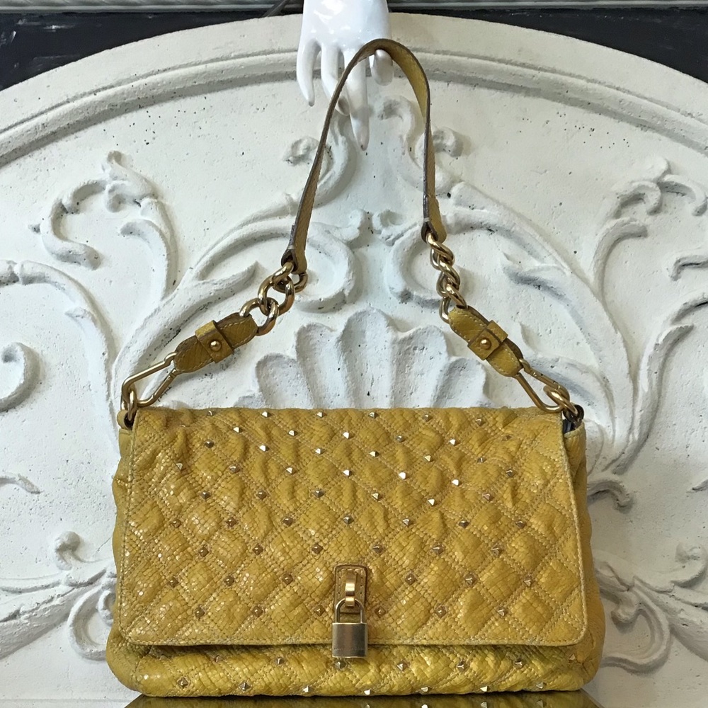Vintage Marc Jacobs Quilted Printed Python Beat B… - image 3